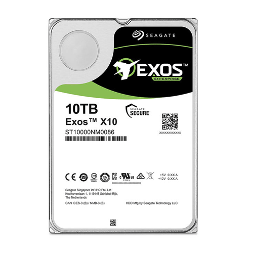 هارد دیسک ۱۰ ترابایت سیگیت مدل EXOS X10