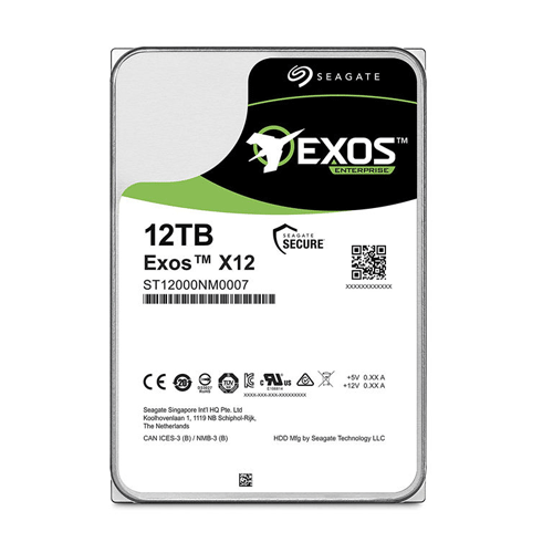 هارد دیسک ۱۲ ترابایت سیگیت مدل EXOS X12
